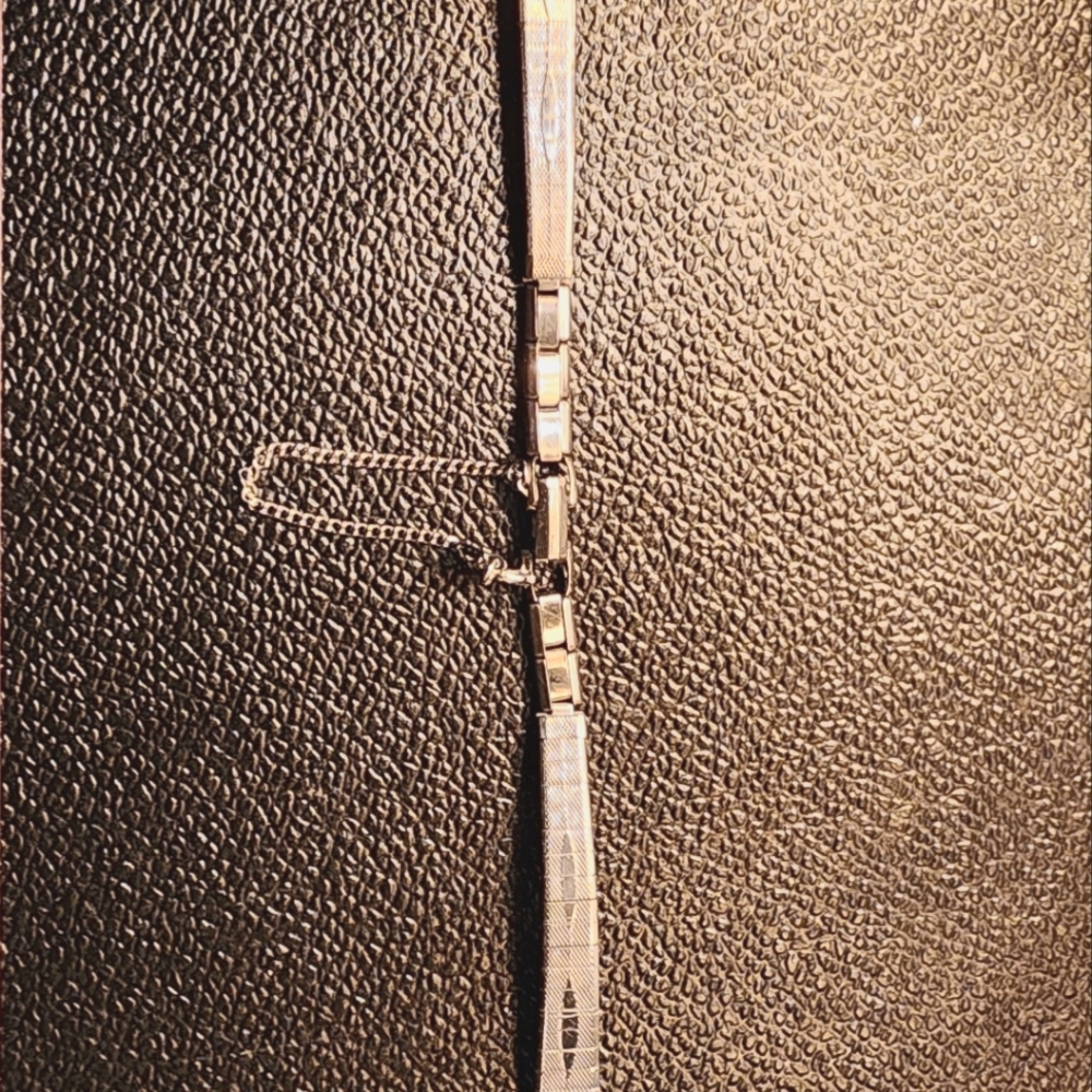 SILVER Vintage Ladies watchband